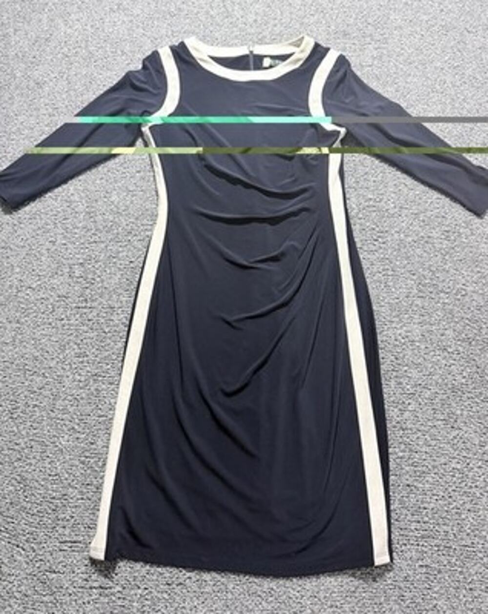 Ralph Lauren Black Sz 10 Corporate Chic Business Casual Elegant Cocktail Dress